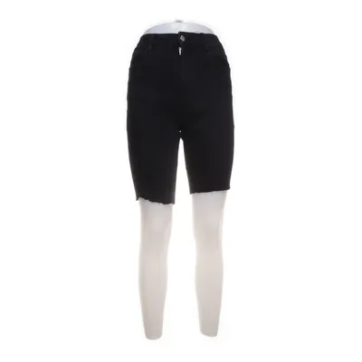 Denim shorts (Black) from Zara