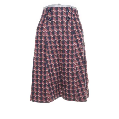 Skirt (Red, Multicolored) from Blutsgeschwister Organic cotton, Elastane
