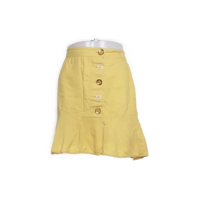 Kjol (Gul) från Urban Outfitters Elastan, Linne, Viskos