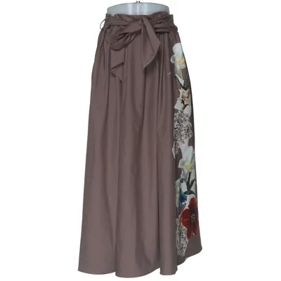 Jupe (Beige, Multicolore) de Phardi Élasthane, Polyester