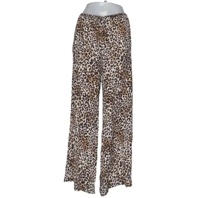Palazzo pants (Beige, Black) from Bershka Viscose