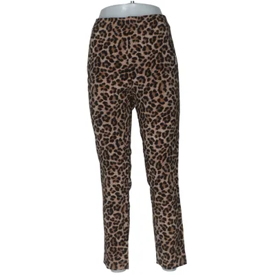 Broek (Bruin, Zwart) van Zara Basic Elastaan, Polyester