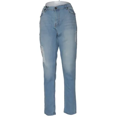 Spijkerbroek (Jane Bf Md Stressed Jeans) van Sally & Circle Katoen, Elastaan