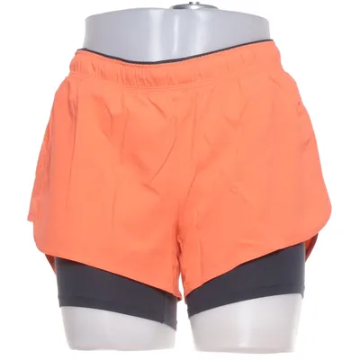 Short de sport (Orange, Gris) de H&M Sport Élasthane, Polyester
