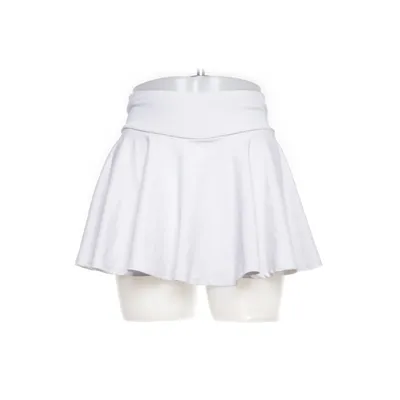 Skort (Vit) från Shein Polyester, Elastan