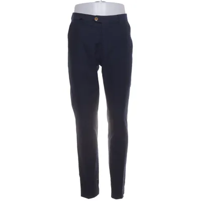 Jakkesætsbukser (Blå) fra White Bertoni Bomuld, Polyester