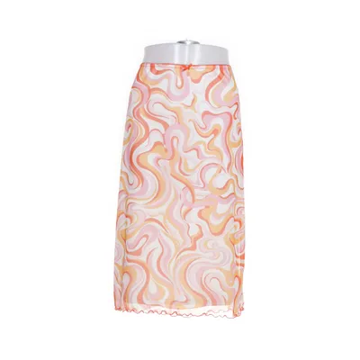 Underkjol (Rosa, Orange, Vit, Flerfärgad) från Divided by H&M Elastan, Polyester