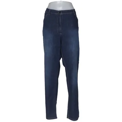 Jean (Bleu) de Pure by Ulla Popken Coton, Élasthane