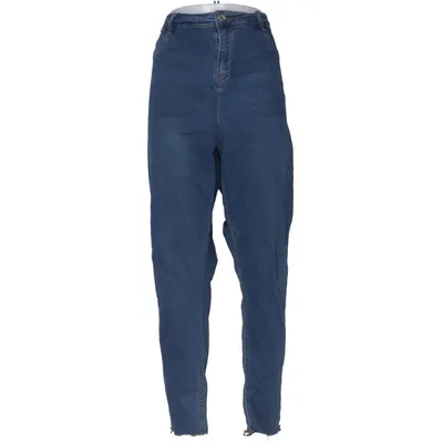 Spijkerbroek (Blauw) van Missguided Plus Katoen, Elastaan, Polyester