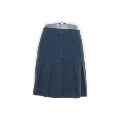 Jupe (Bleu) de Diolen Polyester, Laine