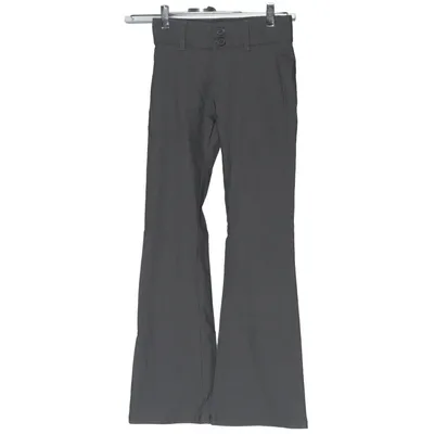 Chinos (Grå) från Lindex Elastan, Polyamid, Viskos