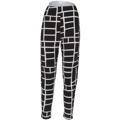 Pants (Black, White) from XLNT by KappAhl Elastane, Viscose