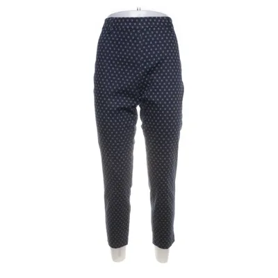 Suit pants (Blue, White, Multicolored) from H&M Cotton, Elastane, Polyester