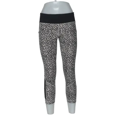 Sportleggings (Zwart, Beige) van Lululemon Athletica Elastaan, Polyamide, Polyester