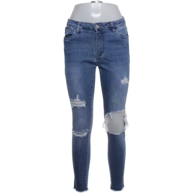 Jeans (Blue) from Queen Hearts Cotton, Elastane, Polyester