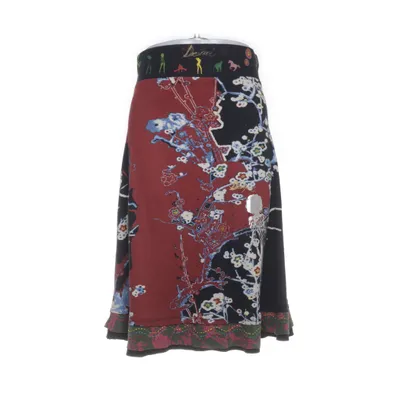 Skirt (Black, Multicolored) from Desigual Cotton