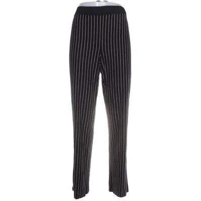 Pantalon (Noir, Blanc) de Doris Streich Élasthane, Viscose