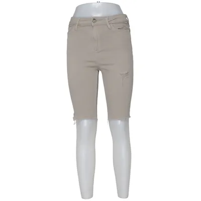 Short en jean (Beige) de F&F Coton, Élasthane