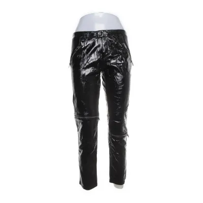 Hose (Schwarz) von Zara Woman Premium Collection Polyurethan, Polyester