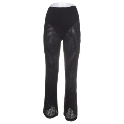 Bukser (Sort) fra Divided by H&M Elastan, Polyester, Bomuld
