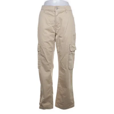 Cargo broek (Beige) van Perfect Jeans Gina Tricot Katoen
