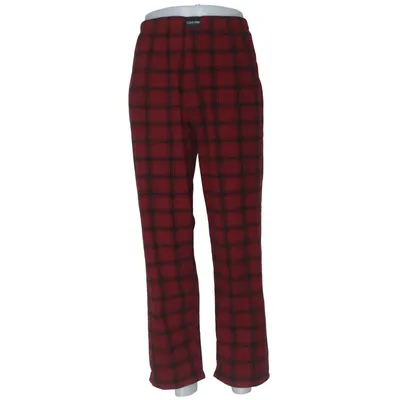 Pantalon de pyjama (Rouge, Noir) de Calvin Klein Polyester