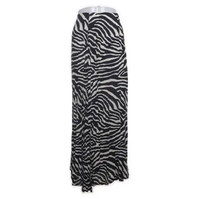 Långkjol (Svart, Vit) från H&M Viskos