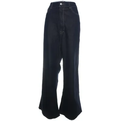Spijkerbroek (Blauw) van H&M Studio Katoen, Viscose