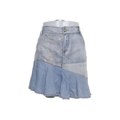 Spijkerrok (Blauw, Meerkleurig) van Desigual Katoen, Lyocell
