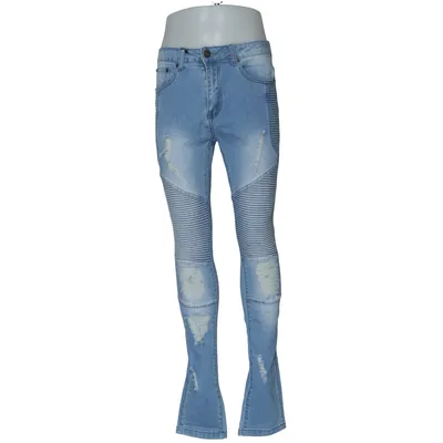 Jeans (Blue) from Liquor N Poker Cotton, Elastane