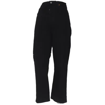 Jeans (Ribcage Straight Ankle) fra Levi Strauss & Co Bomuld, Elastan, Polyester