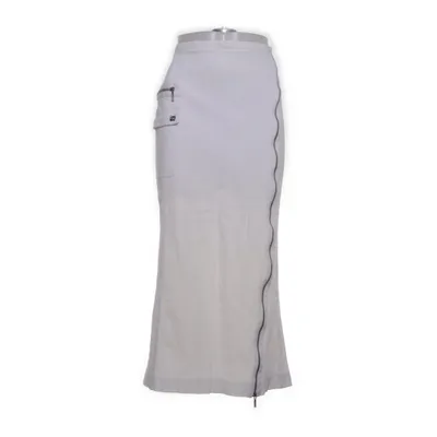 Jeanskjol (Vit) från Lecomte Bomull, Elastan