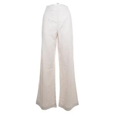 Palazzobukser (Hvid) fra Zara Viscose, Bomuld, Linned