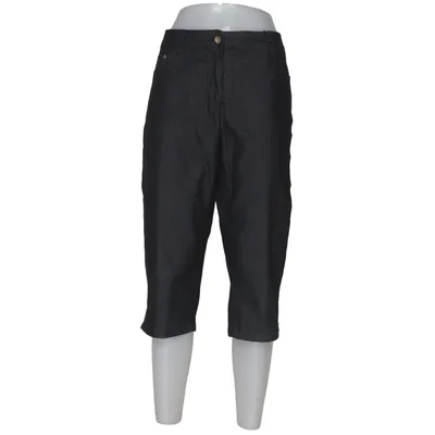 Pantacourt (Gris) de Carla F Coton, Élasthane, Polyester