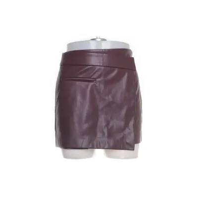 Skort (Rood) van Stradivarius Polyurethaan