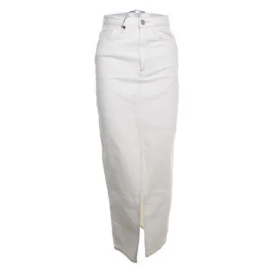 Spijkerrok (Beige) van Mango Katoen