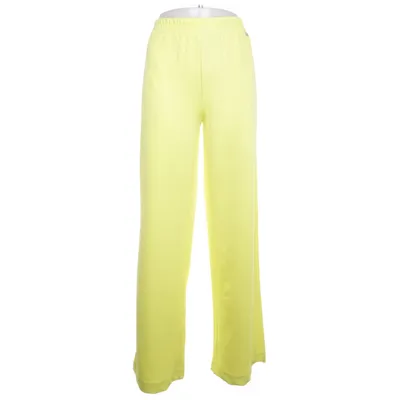 Pantalon patte d'éléphant (Jaune) de Pom Amsterdam Élasthane, Polyester