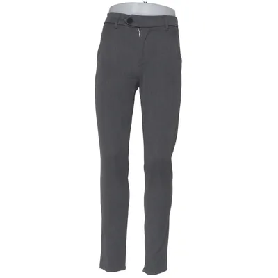 Kostuumbroek (Grijs) van Black Rebel Elastaan, Viscose