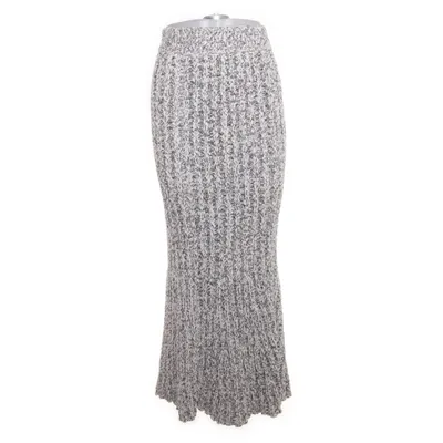 Maxi skirt (White, Black) from H&M Trend Polyester, Cotton, Polyamide