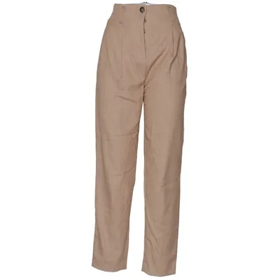 Pantalon (Beige) de Giuliva Heritage x H&M Élasthane, Polyester, Viscose