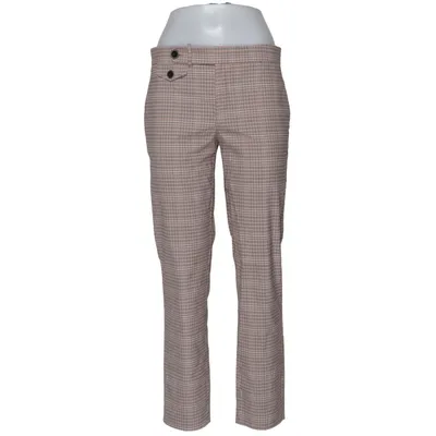 Pantalon de costume (Beige, Rose, Multicolore) de Mango Basics Coton, Élasthane, Polyester, Viscose