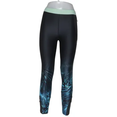 Sports tights (Black, Blue) from Domyos