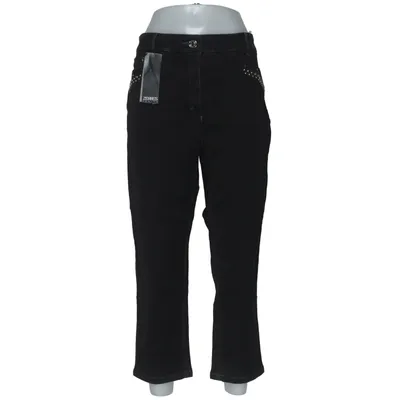 Jeans (Svart) från Zerres Bomull, Elastan
