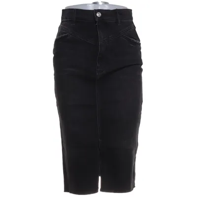 Jupe en jean (Gris) de Perfect Jeans Coton, Élasthane
