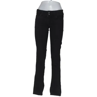Spijkerbroek (Zwart) van Mango Jeans Katoen, Elastaan