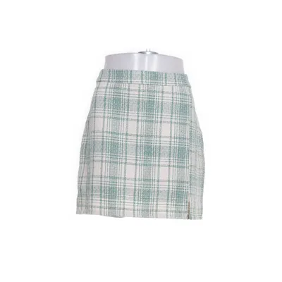 Skirt (Green, White) from Melting Stockholm
