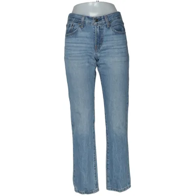 Spijkerbroek (Middy Straight) van Levi's Premium Katoen