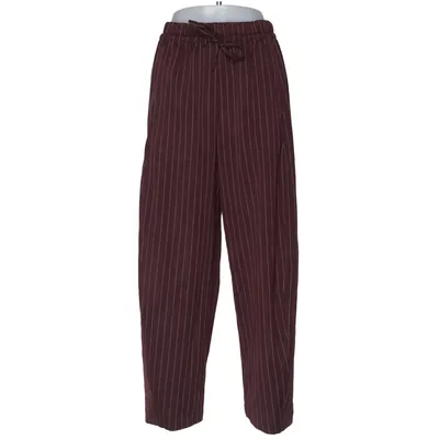 Pantalon patte d'éléphant (Marron) de Ichi Élasthane, Polyester, Viscose