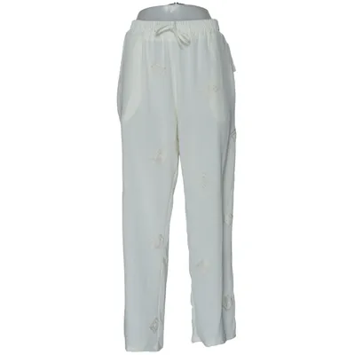Palazzohose (Weiß) von Lady Fashion Baumwolle, Polyester