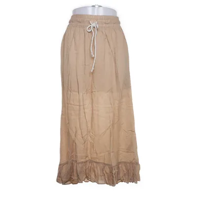Maxi skirt (Beige) from Zara Woman Premium Collection Lyocell